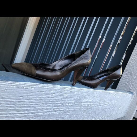 Bally Women’s Heels Brown Sz 7.5 US - Picture 1 of 8